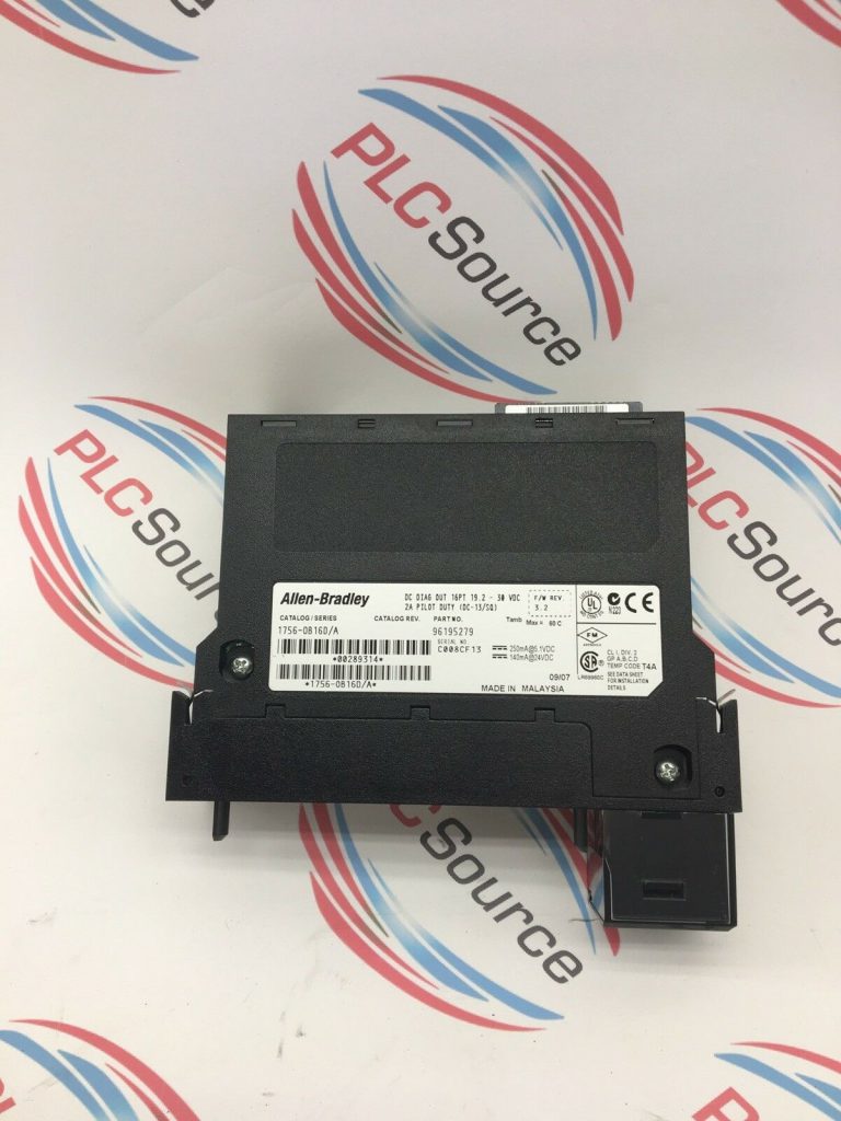 ALLEN-BRADLEY 1756-OB16D SERIES A DIAG O/P MODULE
