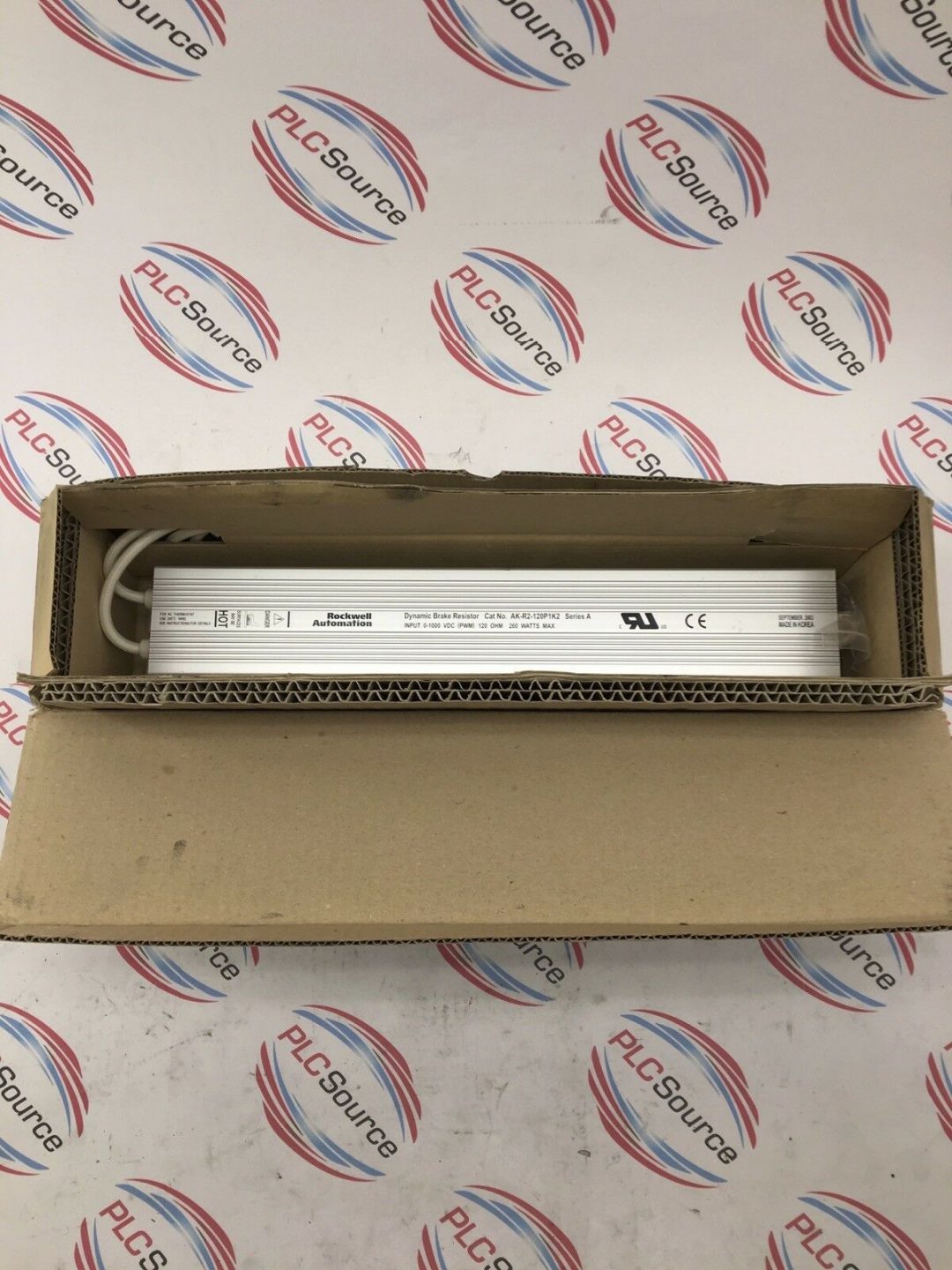 ALLEN BRADLEY DYNAMIC BRAKE RESISTOR AKR2120P1K2 SERIES A