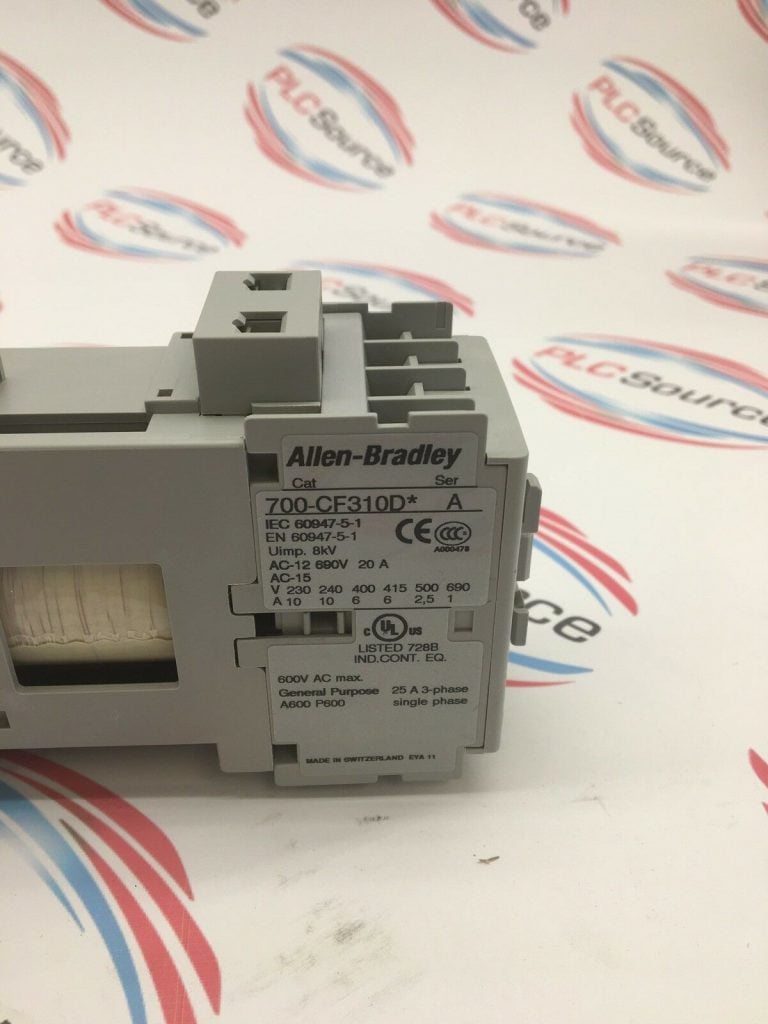 ALLENBRADLEY 7C0CF310DJ SERIES A RELAY