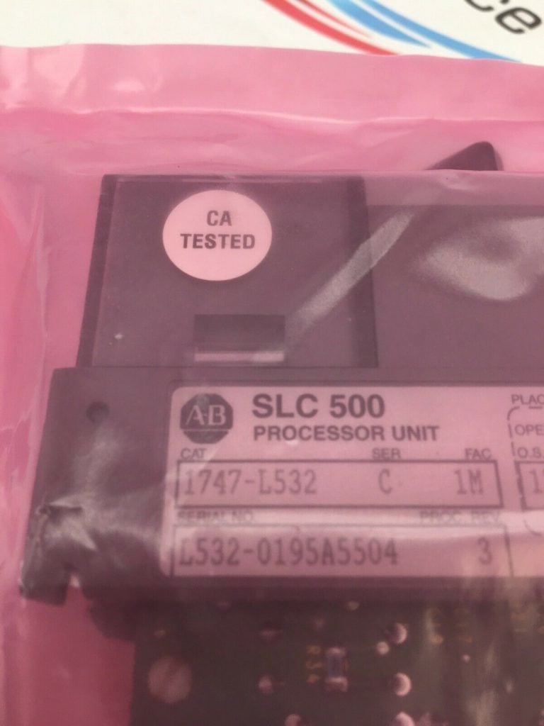 ALLEN-BRADLEY 1747-L532 SERIES C SLC500 PROCESSOR MODULE FACTORY SEALED