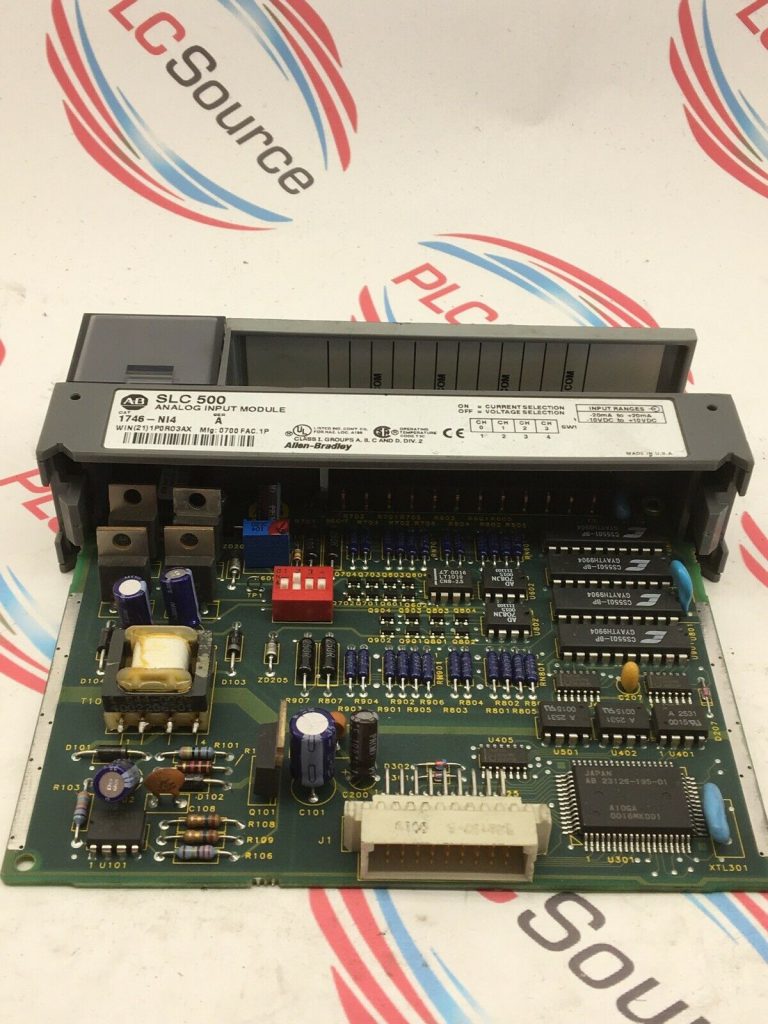 ALLEN BRADLEY 1746-NI4 SERIES A INPUT MODULE