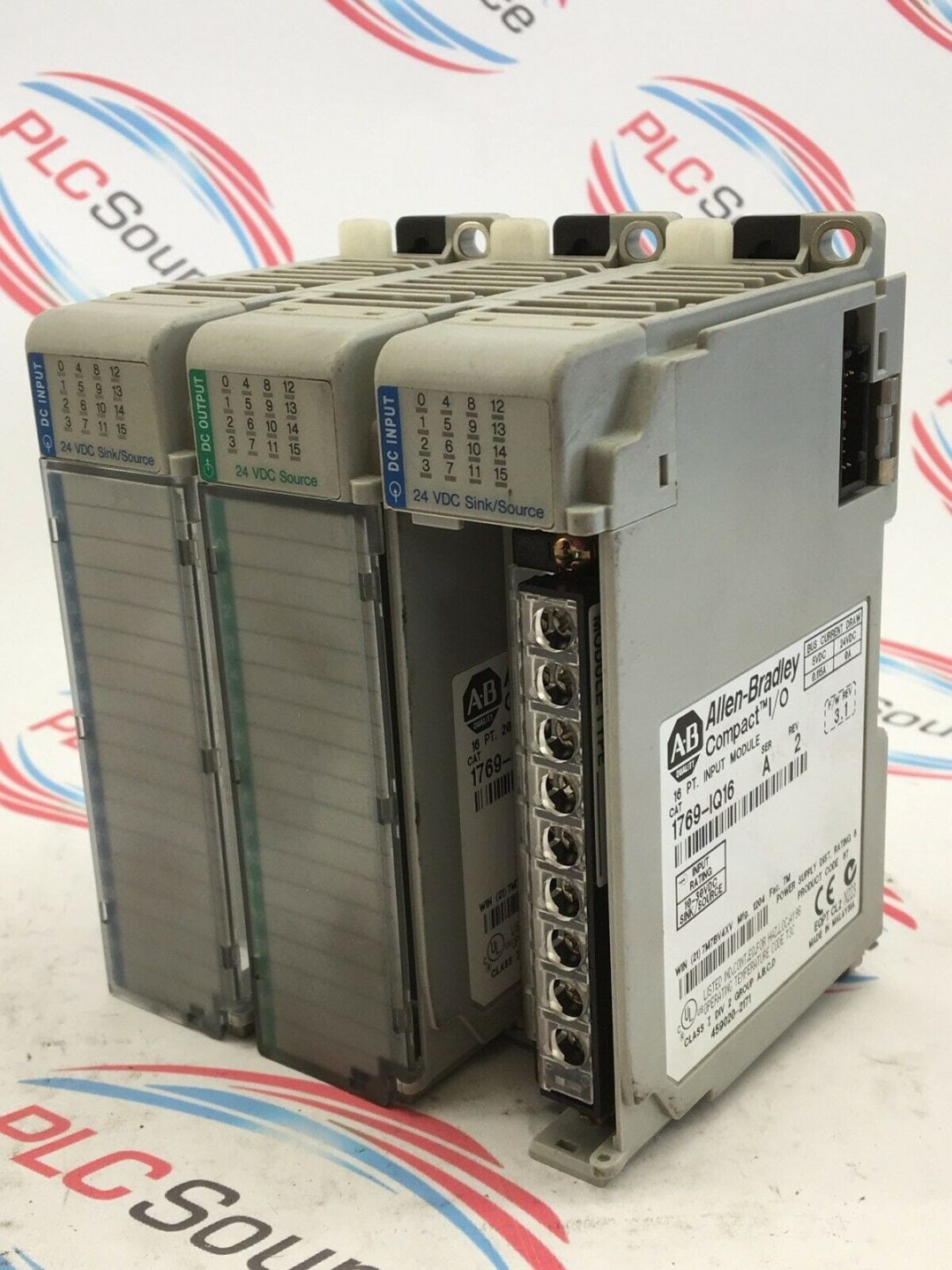ALLEN BRADLEY SLC 500 I O 1769 IQ16 SERIES A 1769 OB16 SERIES B