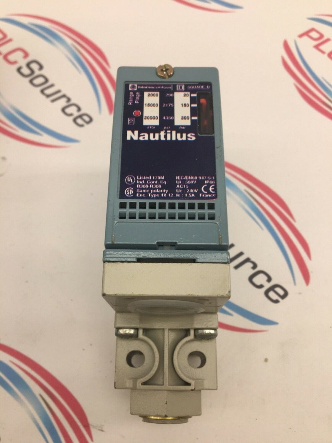 TELEMECANIQUE XML A300D2S12 PRESSURE SWITCH