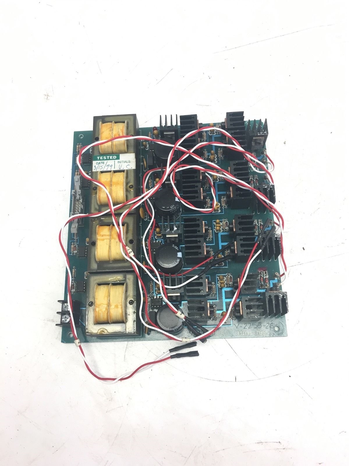 REBUILT INDUCTOHEATÂ 31035-785 BASE DRIVER BOARD ASSEMBLY, CONTROLLER, (B273) 1