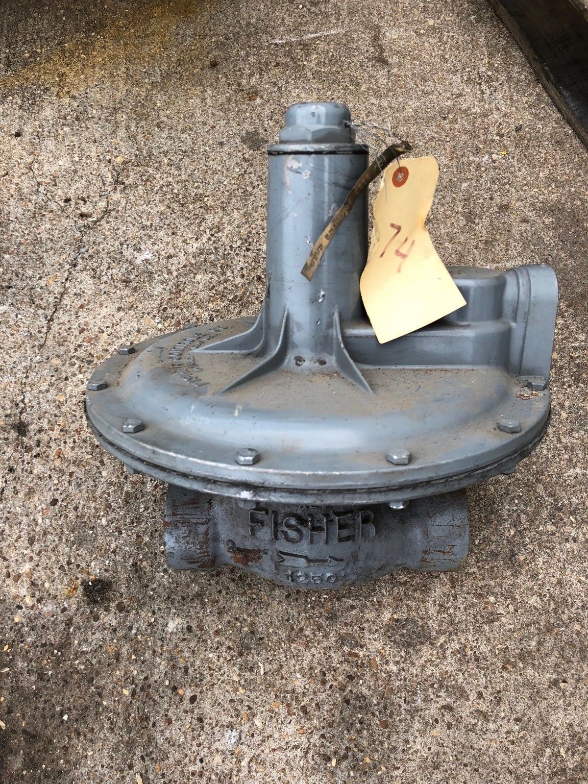 Details about  / USED Fisher Control Valve Type 133L Pressure Regulator 133-1065-10865 Size 2