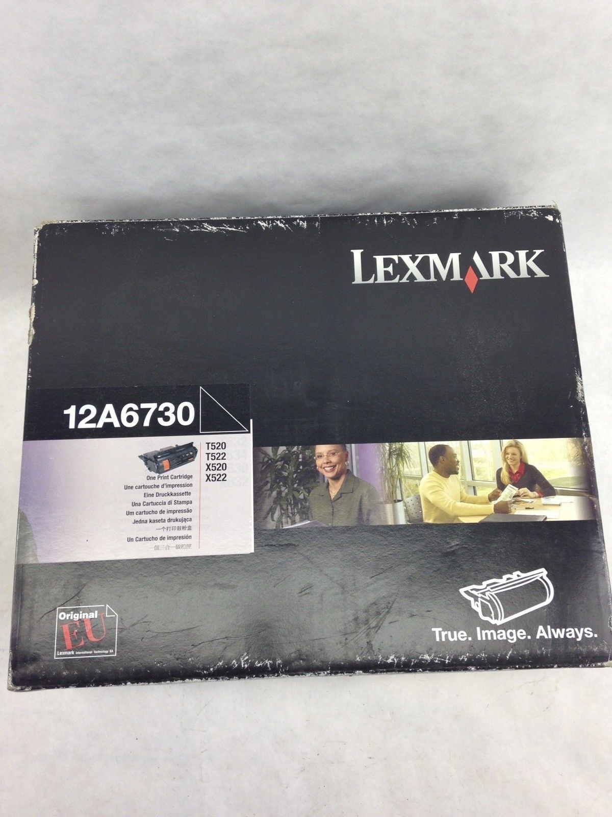 LEXMARK 12A6730 PRINTER TONER CARTRIDGE (B444) 1