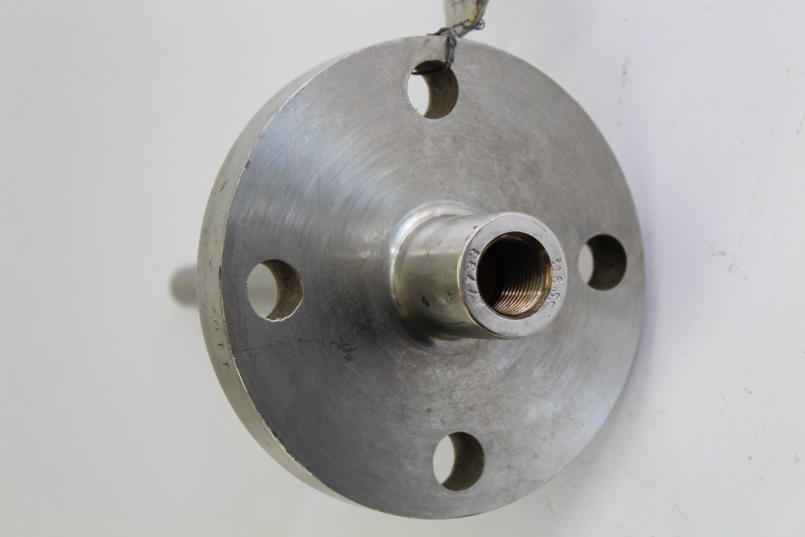 FAST SHIP!!! 4-BOLT FLANGED STAINLESS STEEL THERMOWELL 15