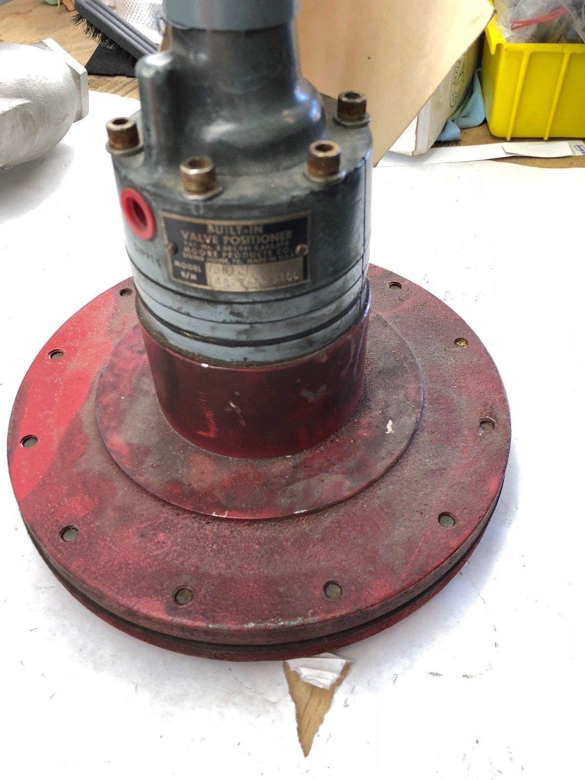 MOORE PRODUCTS 73N12F BUILT IN VALVE POSITIONER 14823-F1S1CD, FAST SHIP! 1