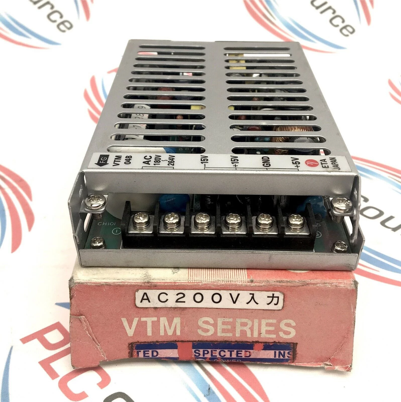 ETA ELECTRIC VTM04B POWER SUPPLY 200VAC