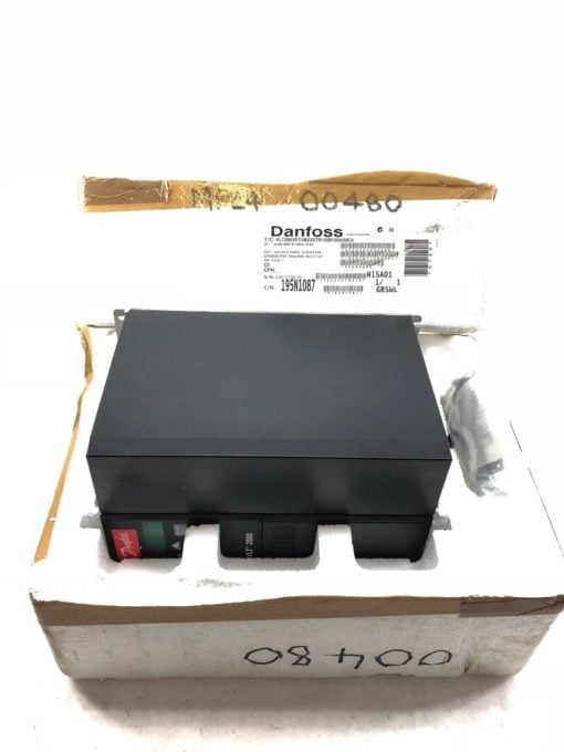 NEW IN BOX DANFOSS 195N1087 VLT2855PT4B20STR1DBF00A00C0 VLT 2800 DRIVE (B424) 1