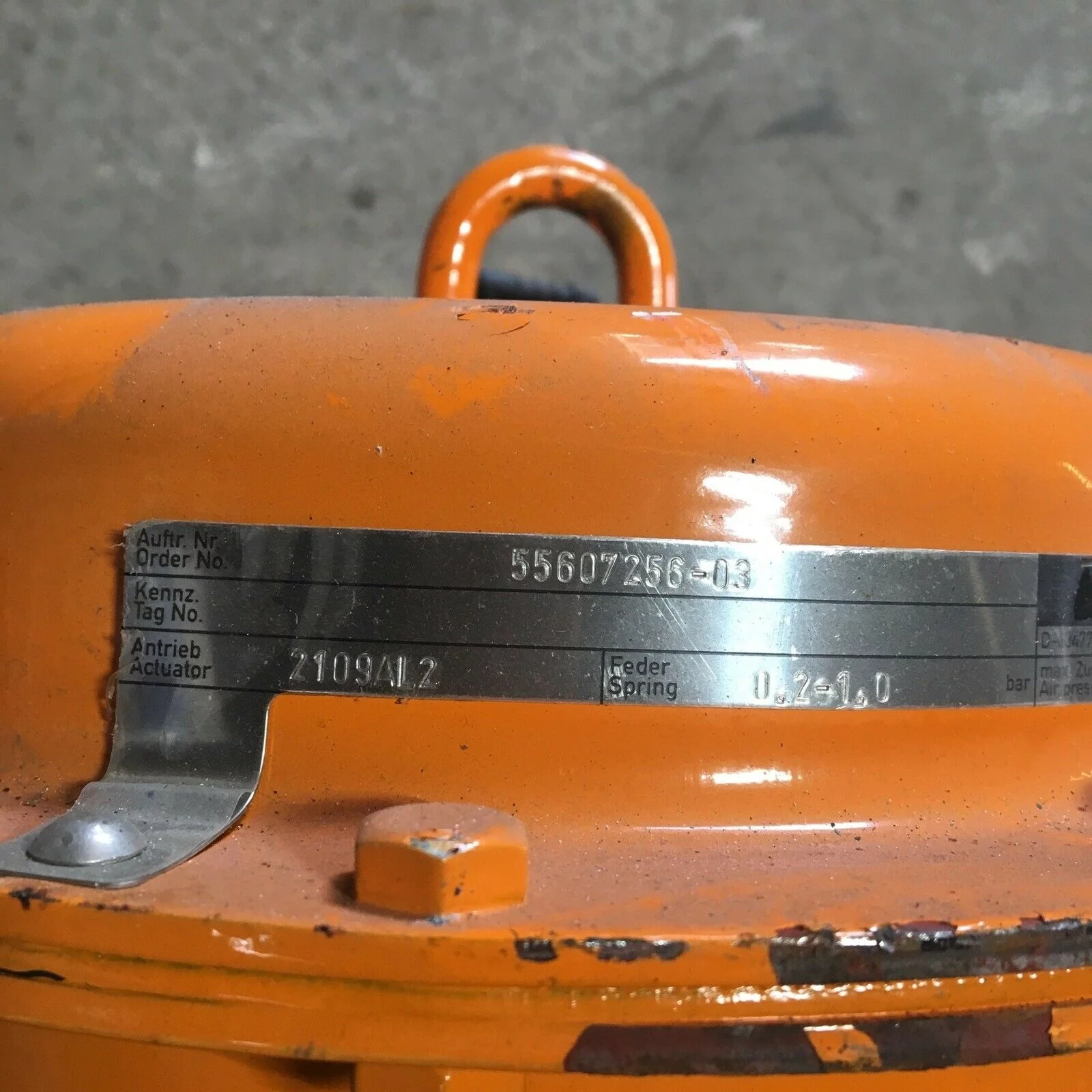HONEYWELL DN15PN16 GG-25 2109AL2 K21 ACTUATED FLANGED GLOBE VALVE - Image 2