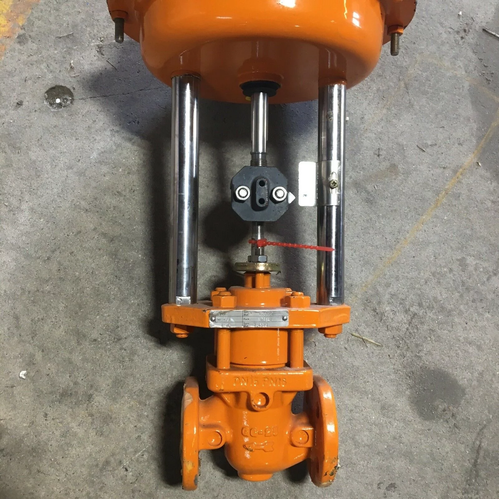 HONEYWELL DN15PN16 GG-25 2109AL2 K21 ACTUATED FLANGED GLOBE VALVE - Image 4