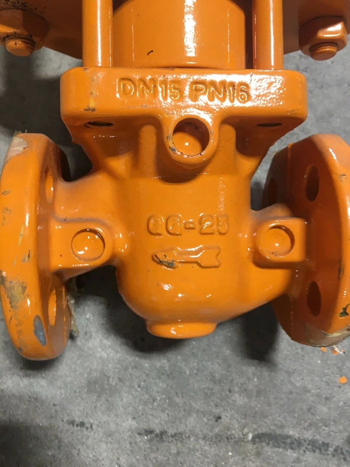 HONEYWELL DN15PN16 GG-25 2109AL2 K21 ACTUATED FLANGED GLOBE VALVE - Image 7