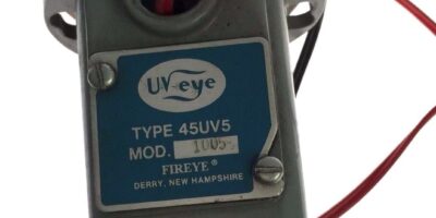 Fireye 45UV5-1005 Self-Check UV Scanner,Â 120 VAC Shutter, USED NO BOX H95 1