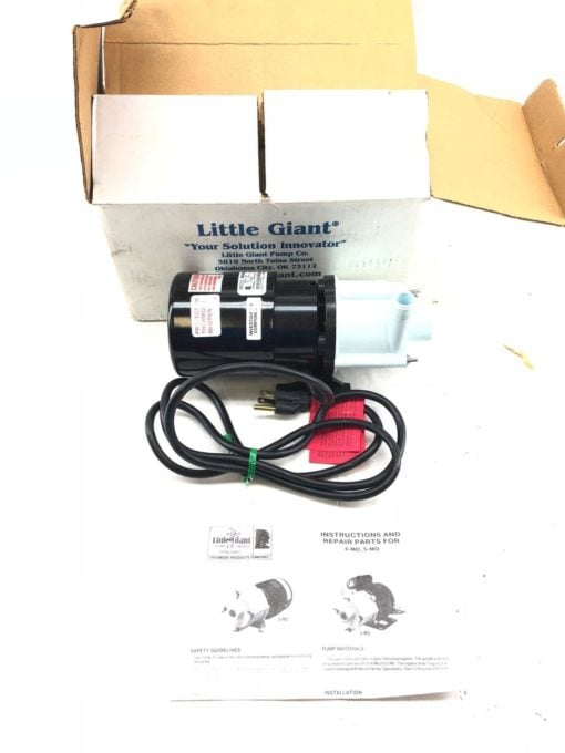 NEW IN BOX Little Giant 582002 4-MD Magnetic Drive Pump 977409, 1 PHASE, (B425) 1