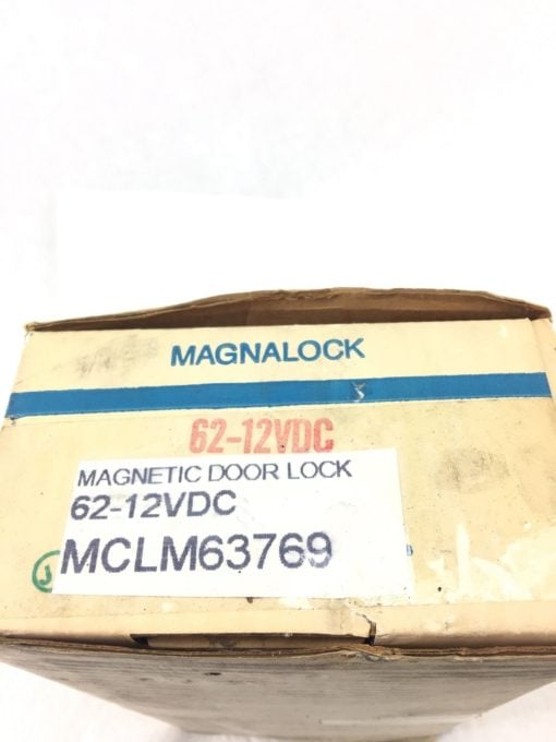 NEW IN BOX SECURITRON MAGNALOCK 62-12VDC MAGNETIC DOOR LOCK, FAST SHIP! (B386) 2