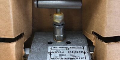 NEW ANDERSON GREENWOOD M1VHS-4 INSTRUMENT MANIFOLD VALVE 02-8158-531, (B426) 1