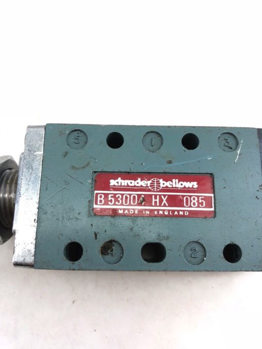 USED SCHRADER BELLOWS PARKER B53004HX VALVE B 53004 HX, FAST SHIP! (A844) 2