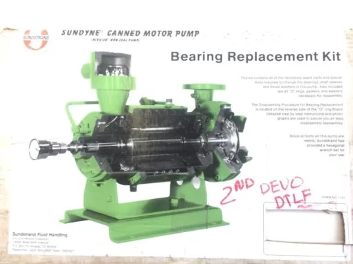 NIB! SUNDSTRAND SUNDYNE 2ND DEVO DVLT PUMP SERVICE KIT 412000796 (B61) 1