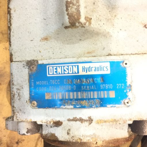 DENISON HYDRAULIC VANE PUMP T6CC NEW WITH SHELF WARE (NP14) 2