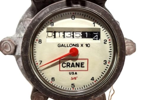 CRANE ENGINEERED SERVICE PARTS 641427 5/8â? FLOW RATE WATER METER NEW! (B127) 2