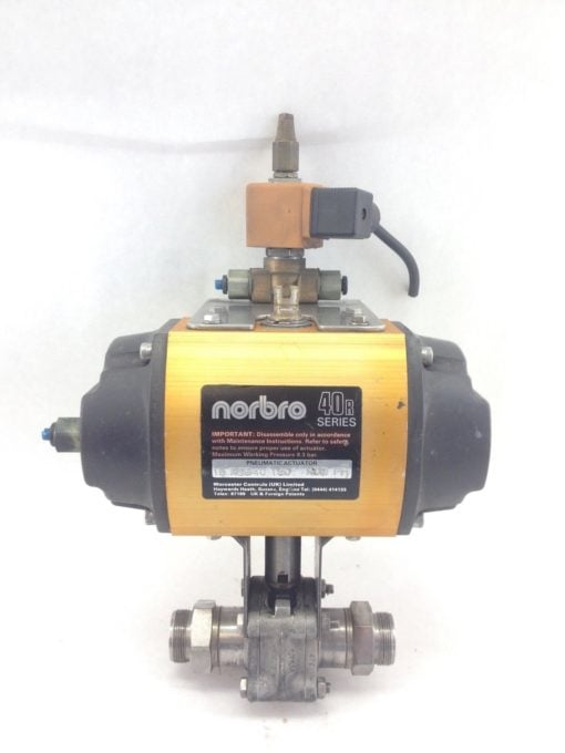 WORCESTER CONTROLS NORBRO 40R SERIES 15 RDB40-1SD1-NOB-PH PNEU ACTUATOR (B390) 1