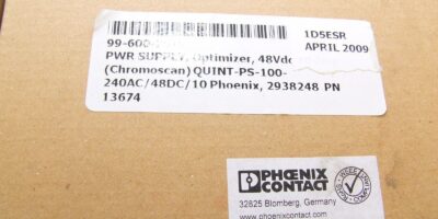 FAST SHIP! PHOENIX QUINT-PS-100-240AC/48DC/10 POWER SUPPLY OPTIMIZER 1