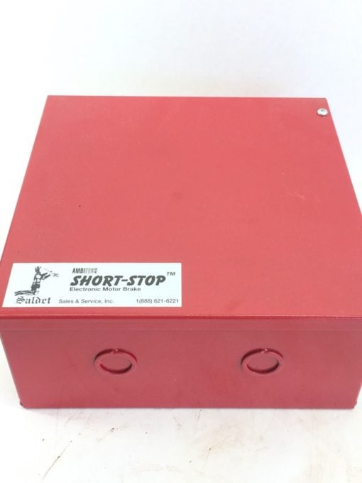 NIB! SALDET SSU4G5 TYPE-G SHORT-STOP ELECTRONIC MOTOR BRAKE 460V 5HP 3PH (B89) 3