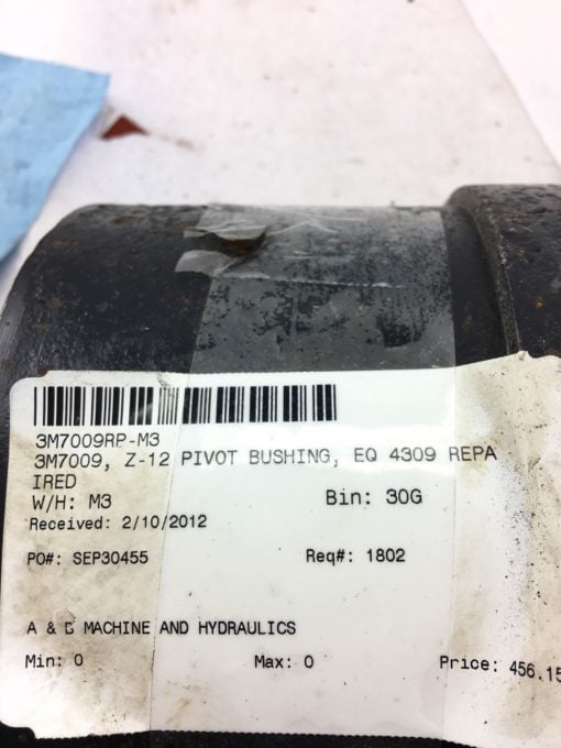 REPAIRED 3M7009Â Z-12 PIVOT BUSHING EQ 4309, GREAT CONDITION, FAST SHIPPING! HB8 2