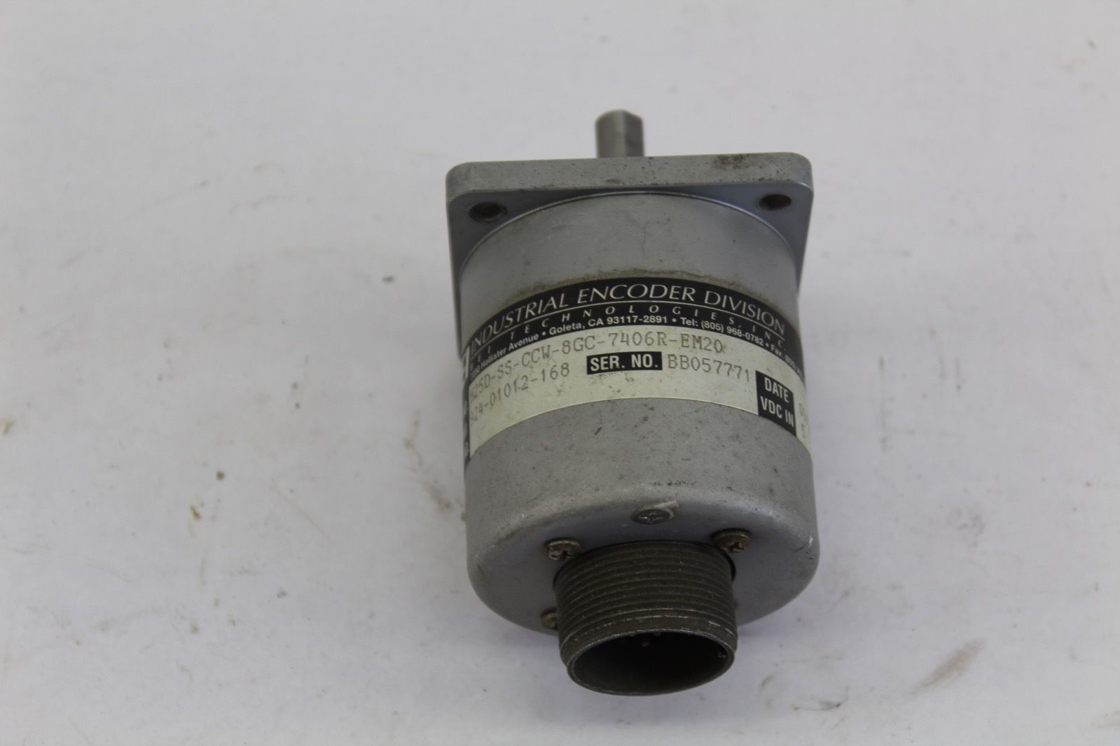 BEI Rotary Encoder H25D-SS-CCW-8GC-7406R-EM20 *USED* (B242) 1