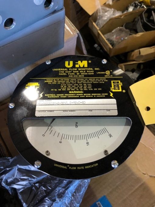 UNIVERSAL FLOW MONITORS MN-BSB30GM-6-32V1