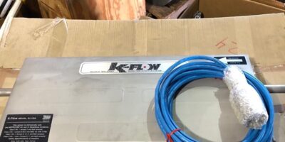 NEW IN BOX K-FLOW K-100 MASS FLOW SYSTEM SENSOR FLOW FACTOR: 9684, 316L, (MP1) 1