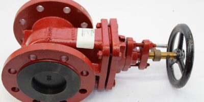 Dikkan 3 1/4â? DN 90 PN 16 100MM Gate Valve RED *NEW* (Connex) 1