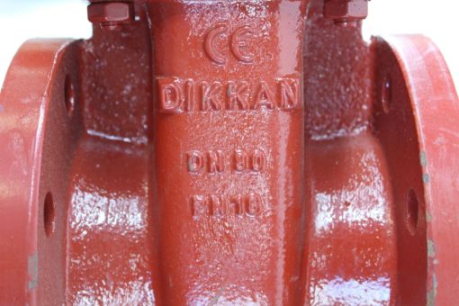 Dikkan 3 1/4â? DN 90 PN 16 100MM Gate Valve RED *NEW* (Connex) 2