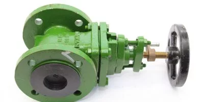 Dikkan 2â? DN 50 PN 10 GG25 091057 Gate Valve Green *NEW* (Connex) 1