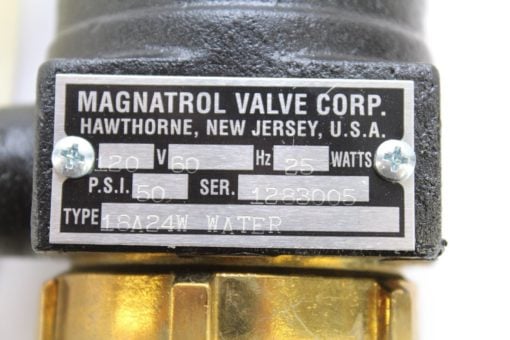 Magnatrol Valve 18A24W Water *NEW* (J79) 2