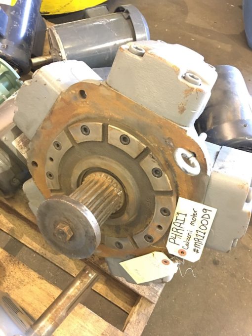 NEW GREAT CONDITION PARKER CALZONI MR1100 MR1100D9 RADIAL PISTON MOTOR, (NP6) 1