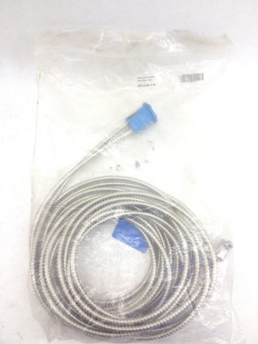 WENGLOR # 303-239-116 ARMORED FIBER OPTIC CABLE 303239116 (H343) 1