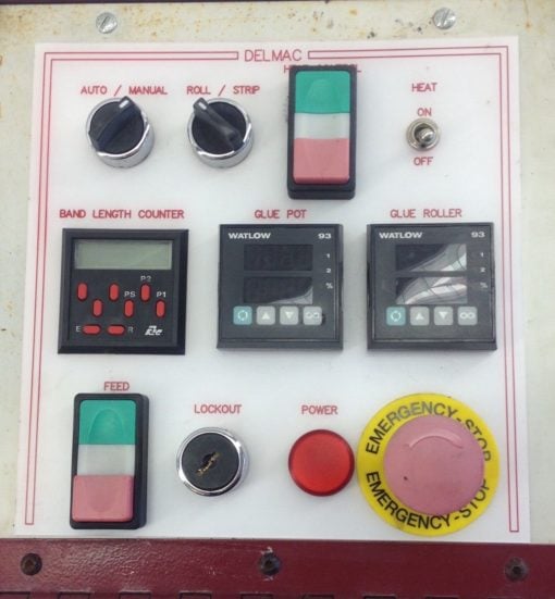 DELMAC DMG-50CB DIGITAL THERMO-REGULATOR CONTROL PANEL 1