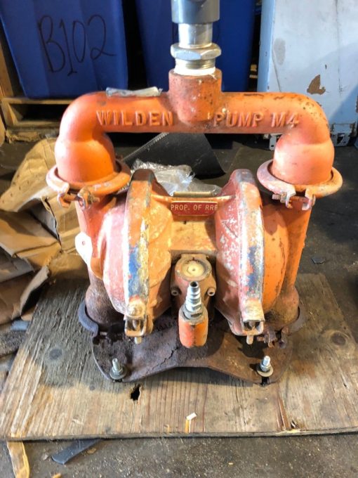 USED WILDEN DIAPHRAGM PUMP M4 P60, FAST SHIP! 1