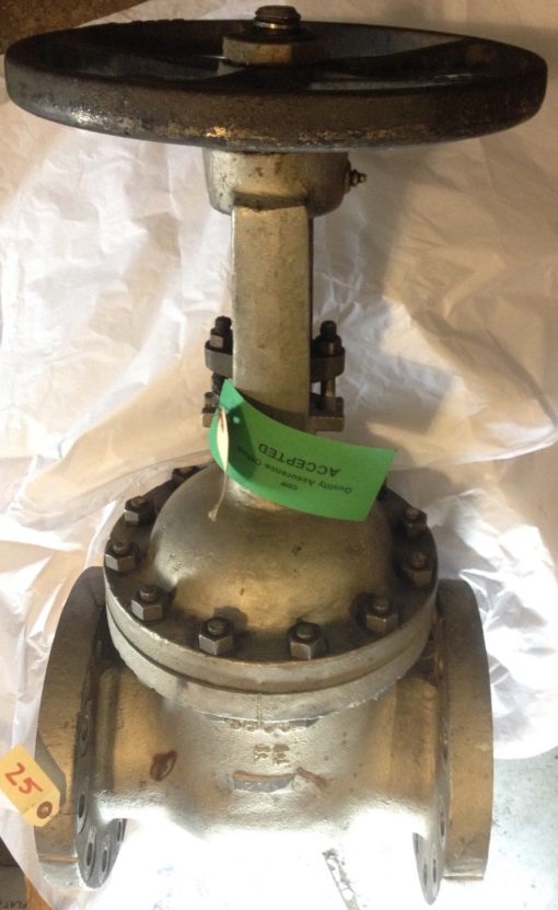 C07-A1477 6” SS FLANGED GATE VALVE 6-300 88008 1