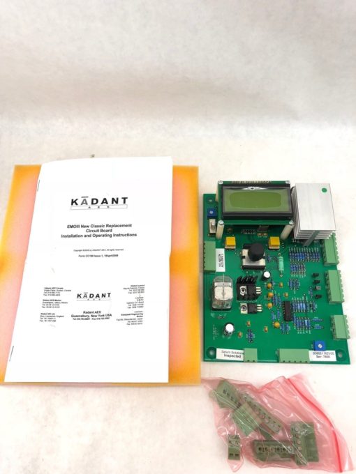 NEW IN BOX KADANT EMOIII B38631 REV05C AES OSCILLATOR PCB CIRCUIT BOARD, (B340) 1