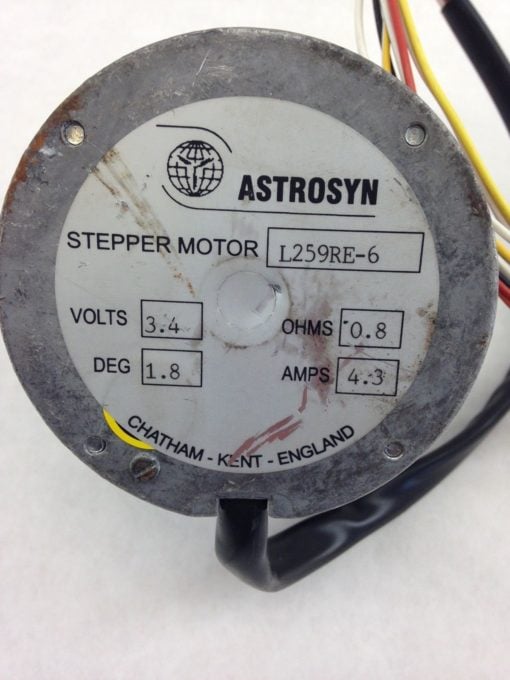 ASTROSYN L259RE-6 STEPPER MOTOR (B429) 2