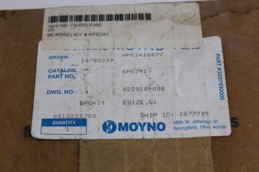 MOYNO KPE291 Bearing kit *NEW* (B244) 2