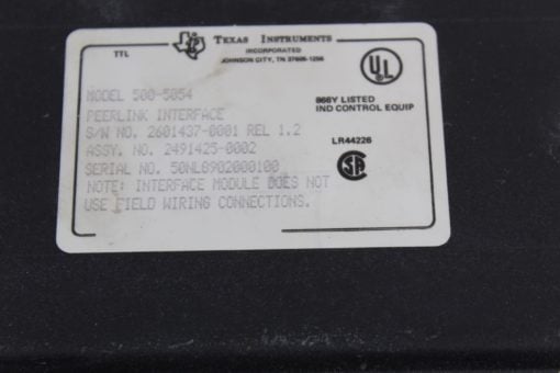 Texas Instruments Peerlink Interface Model 500-5054 *used* (B243) 2