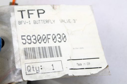 BFV-1 Butterfly valve 3” *NEW* (B281) 2