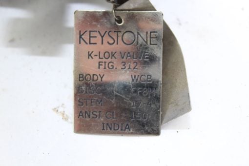 Keystone 312 K-Lok Valve CF8M *NEW* (B281) 2