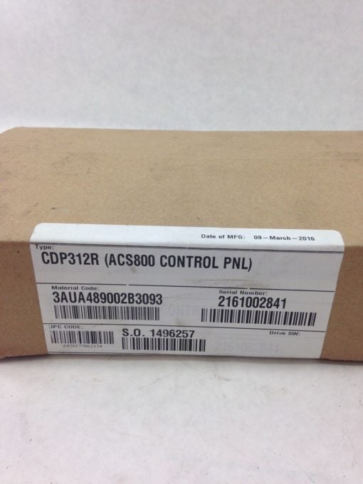 CDP312R CONTROL KEYPAD PANEL (B448) 2
