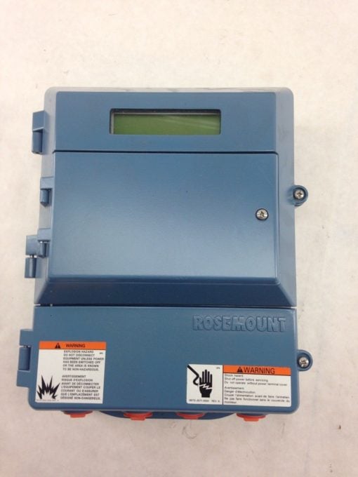 ROSEMOUNT 8712HR12N0B6M4 SMART FLOW TRANSMITTER (B448) 1