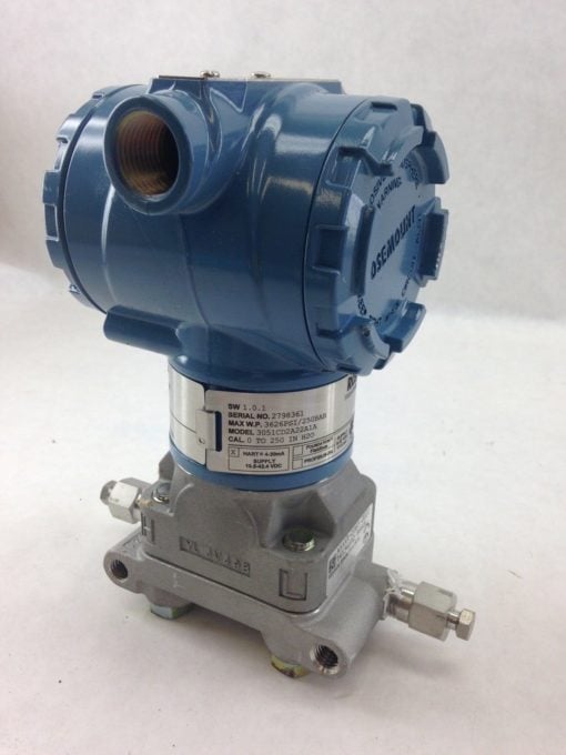 ROSEMOUNT 3051CD2A22A1A DIFFERENTIAL PRESSURE TRANSMITTER (B448) 1